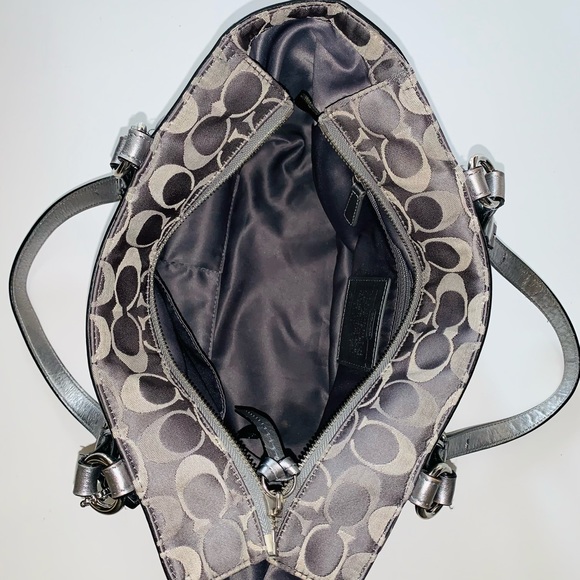 Gray Coach Purse - Picture 6 of 6